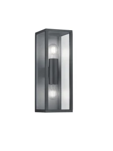 Garonne Antracyt IP44 2xE27 Kinkiet zewnętrzny