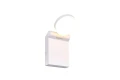 Kinkiet ścienny zewnętrzny uchylny ADOUR biały mat DIP SWITCH LED 7,5W 2300+3000+4000K IP44