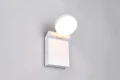 Kinkiet ścienny zewnętrzny uchylny ADOUR biały mat DIP SWITCH LED 7,5W 2300+3000+4000K IP44