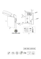 Kinkiet ścienny zewnętrzny uchylny ADOUR antracyt DIP SWITCH LED 7,5W 2300+3000+4000K IP44