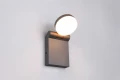 Kinkiet ścienny zewnętrzny uchylny ADOUR antracyt DIP SWITCH LED 7,5W 2300+3000+4000K IP44