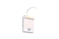 Kinkiet ścienny zewnętrzny uchylny z czujnikiem ruchu i zmierzchu ADOUR biały mat PIR DIP SWITCH LED 7,5W 2300+3000+4000K IP44