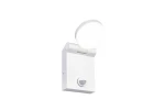 ADOUR biały mat PIR DIP SWITCH LED 7,5W 2300+3000+4000K IP44 Kinkiet ścienny zewnętrzny uchylny z czujnikiem ruchu i zmierzchu
