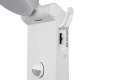 Kinkiet ścienny zewnętrzny uchylny z czujnikiem ruchu i zmierzchu ADOUR biały mat PIR DIP SWITCH LED 7,5W 2300+3000+4000K IP44