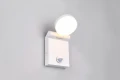 Kinkiet ścienny zewnętrzny uchylny z czujnikiem ruchu i zmierzchu ADOUR biały mat PIR DIP SWITCH LED 7,5W 2300+3000+4000K IP44