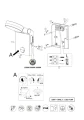 Kinkiet ścienny zewnętrzny uchylny z czujnikiem ruchu i zmierzchu ADOUR antracyt PIR DIP SWITCH LED 7,5W 2300+3000+4000K IP44