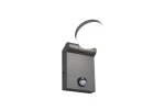 ADOUR antracyt PIR DIP SWITCH LED 7,5W 2300+3000+4000K IP44 Kinkiet ścienny zewnętrzny uchylny z czujnikiem ruchu i zmierzchu