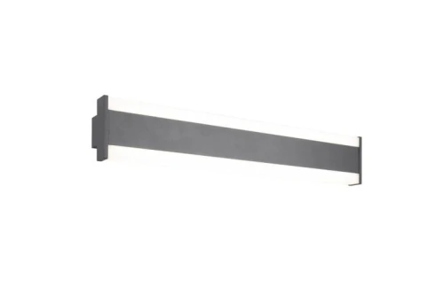 Kinkiet ścienny zewnętrzny góra-dół DAWSON antracyt DIP SWITCH LED 8W 2300+3000+4000K IP54