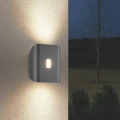Kinkiet ścienny zewnętrzny góra-dół SANTERNO antracyt DIP SWITCH LED 7,5W 2300+3000+4000K IP54
