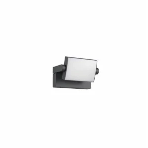 KANSAS antracyt LED 10W 3000K IP54 Kinkiet zewnętrzny uchylny (od ręki 1 szt. Wysyłka 24h)