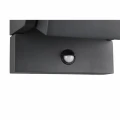 Kinkiet zewnętrzny uchylny z czujnikiem ruchu i zmierzchu KANSAS antracyt PIR LED 10W 3000K IP54