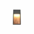 Kinkiet zewnętrzny SALMON imitacja drewna | antracyt LED 11W 3000K trio 246960135 | 4017807603705