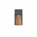 Kinkiet zewnętrzny SALMON imitacja drewna | antracyt LED 11W 3000K trio 246960135 | 4017807603705