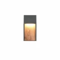 Kinkiet zewnętrzny SALMON imitacja drewna | antracyt LED 11W 3000K trio 246960135 | 4017807603705