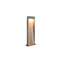 Lampa ogrodowa stojąca SALMON imitacja drewna | antracyt wys.60cm. LED 11W 3000K trio 546960135 | 4017807603729