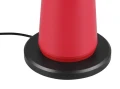Zewnętrzna lampka stołowa FUNGO czerwony LED dim. 2W 3000+4000+6500K IP54 akumulator+stacja ładująca