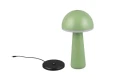 Zewnętrzna lampka stołowa FUNGO pistacjowy LED dim. 2W 3000+4000+6500K IP54 akumulator+stacja ładująca