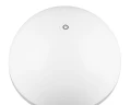 Zewnętrzna lampka stołowa FUNGO biały mat LED dim. 2W 3000+4000+6500K IP54 akumulator+stacja ładująca