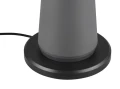 Zewnętrzna lampka stołowa FUNGO czarny mat LED dim. 2W 3000+4000+6500K IP54 akumulator+stacja ładująca
