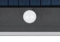 Kinkiet solarny zewnętrzny z czujnikiem ruchu i zmierzchu RAMOS Solar akumulator czarny mat PIR 8W 4000K
