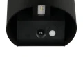 Kinkiet zewnętrzny z czujnikiem ruchu i zmierzchu GENIE czarny mat PIR 2x1W 3000K IP44 akumulator