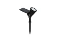 Reflektor ogrodowy z czujnikiem zmierzchu FESTIVAL Solar czarny mat LED RGB 1W IP44