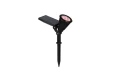 Reflektor ogrodowy z czujnikiem zmierzchu FESTIVAL Solar czarny mat LED RGB 1W IP44