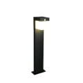 Lampa ogrodowa stojąca z czujnikiem ruchu i zmierzchu COLOMBO czarny mat Solar akumulator wys.50cm. PIR Dim. 5,5W 4000K IP44