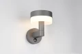 Kinkiet zewnętrzny z czujnikiem ruchu i zmierzchu MACKENZIE antracyt PIR LED 8W 3000K IP54