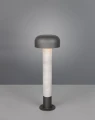 Lampa ogrodowa stojąca FRASER imitacja betonu | antracyt wys.54cm. E27 IP54