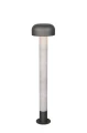 Lampa ogrodowa stojąca FRASER imitacja betonu | antracyt wys.84cm. E27 IP54