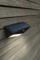 Kinkiet zewnętrzny solarny z  czujnikiem ruchu i zmierzchu WINGS Solar czarny PIR LED 3,7W 5000K IP44