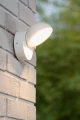 Kinkiet zewnętrzny uchylny z czujnikiem zmierzchu FINN biały PIR LED 12W 3000K IP54
