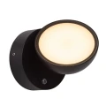 Kinkiet zewnętrzny uchylny z czujnikiem zmierzchu FINN czarny PIR LED 12W 3000K IP54