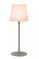 Lampka stołowa akumulatorowa zewnętrzna TYON zielona LED dim. 2W 2700K IP65