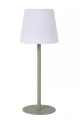 Lampka stołowa akumulatorowa zewnętrzna TYON zielona LED dim. 2W 2700K IP65