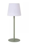 TYON zielona LED dim. 2W 2700K IP65 Lampka stołowa akumulatorowa zewnętrzna
