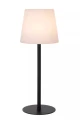 Lampka stołowa akumulatorowa zewnętrzna TYON czarna LED dim. 2W 2700K IP65