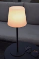 Lampka stołowa akumulatorowa zewnętrzna TYON czarna LED dim. 2W 2700K IP65
