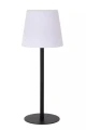 Lampka stołowa akumulatorowa zewnętrzna TYON czarna LED dim. 2W 2700K IP65