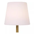 Lampka stołowa akumulatorowa zewnętrzna TYON matowe złoto | mosiądz LED dim. 2W 2700K IP65