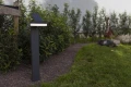 Lampa ogrodowa solarna z czujnikiem ruchu i zmierzchu RUNDA Solar szary wys.74cm. PIR