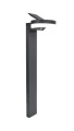 Lampa ogrodowa solarna z czujnikiem ruchu i zmierzchu RUNDA Solar szary wys.74cm. PIR
