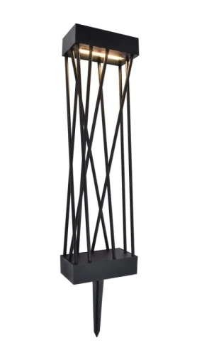 Lampa ogrodowa solarna stojąca SPIDO Solar czarny wys.60cm.
