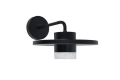 Kinkiet zewnętrzny PLATO czarny LED 7W 3000K IP54