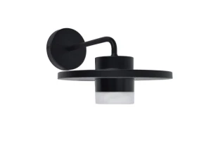 PLATO czarny LED 7W 3000K IP54 Kinkiet zewnętrzny