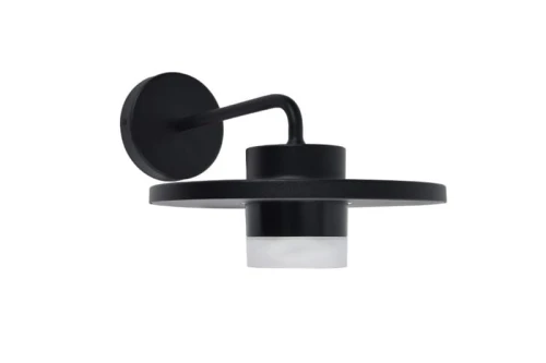 Kinkiet zewnętrzny PLATO czarny LED 7W 3000K IP54