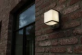 Kinkiet zewnętrzny z czujnikiem ruchu i zmierzchu DOBLO szary LED 14W 4000K IP54