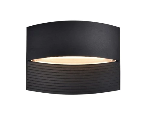 Kinkiet zewnętrzny góra-dół LOTUS czarny LED 8,5W 3000K IP54