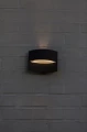 Kinkiet zewnętrzny góra-dół LOTUS czarny LED 8,5W 3000K IP54